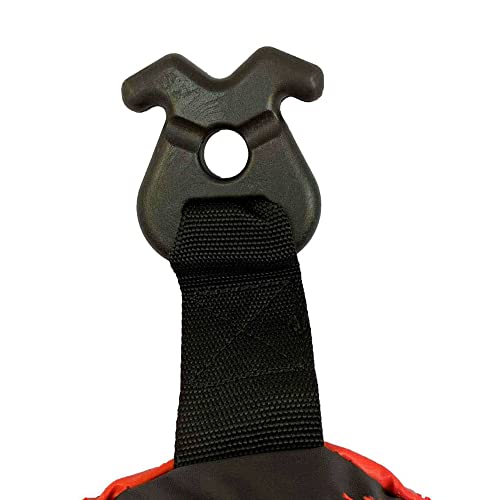 Image of RAVE Sports Ripper Inflatable Towable Tube, 1-2 Riders, Unique Shape for Fast Tubing, Nylon Cover, Four Foam-Filled Reinforced Handles, Quick Connect Tow Point, Boat Tubes and Towables