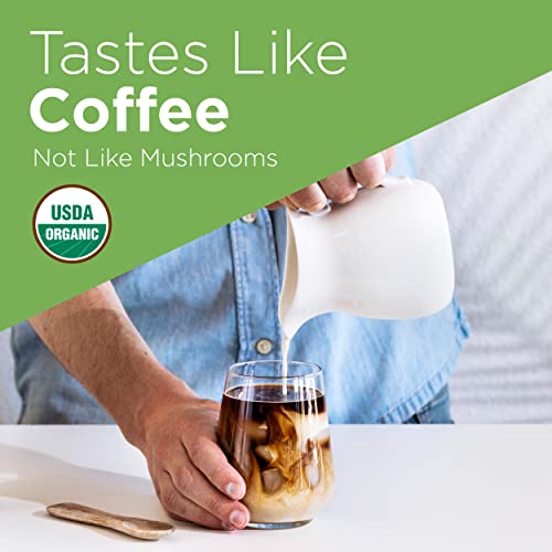 Organic Ground Coffee By Four Sigmatic | Medium Roast | Fair Trade Gourmet Coffee With Chaga And Turkey Tail | Immune Boosting, Probiotic Mushroom Coffee For Gut Health And Immune Support | 12Oz Bag #TOP3