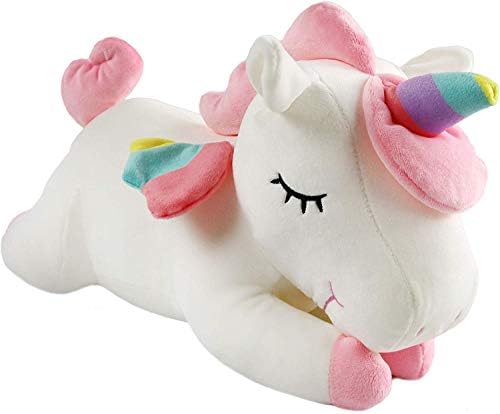 sleeping unicorn soft toy