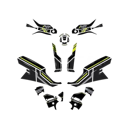 Protection réservoir moto 800MT kit autocollants époxy adhésif résine 2022-2024