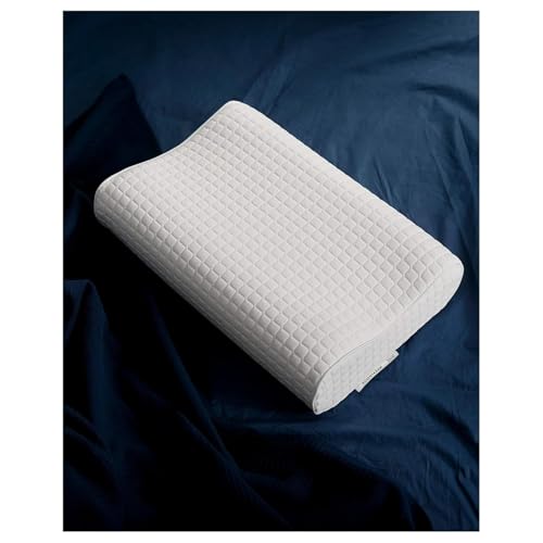 Image of Memory Foam Tssp Ergonomic Pillow, Side /Back Sleeper33X50 Cm (13X20) (Without Pillow Case), White