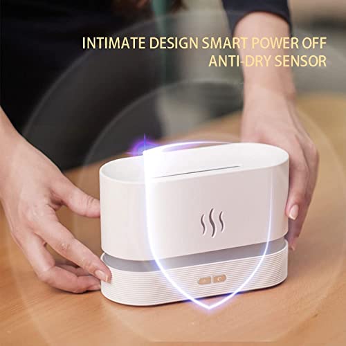 Difusores de Aromaterapia 2 em 1 Difusor de Óleo Essencial para Umidificador com Luz Noturna de Cham
