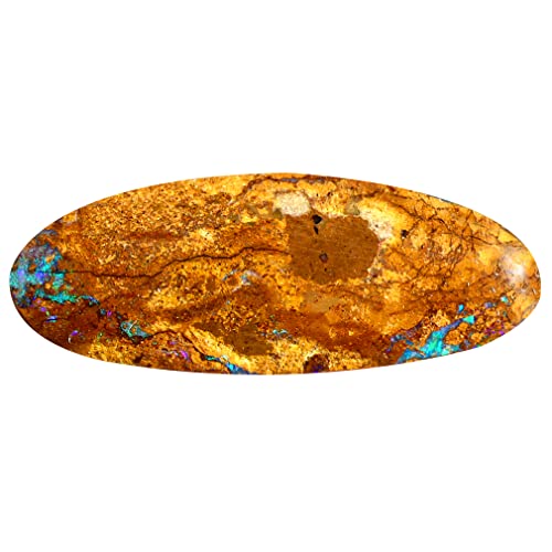 Opale Boulder Koroit de 5.24 ct : Finis les bijoux ternes avec cette pierre multicolore
