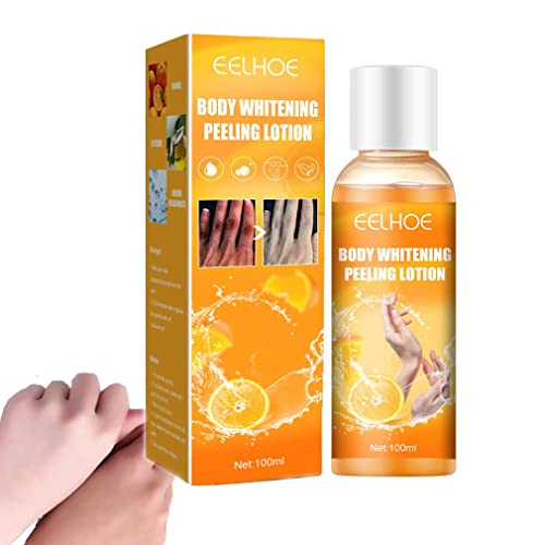 ZUICC Body Lotion - Lotion exfoliante blanchissante pour le corps - Exfoliation en profondeur, éclaircissement de la peau, et hydratation intense - Pour tout le corps - 100ml