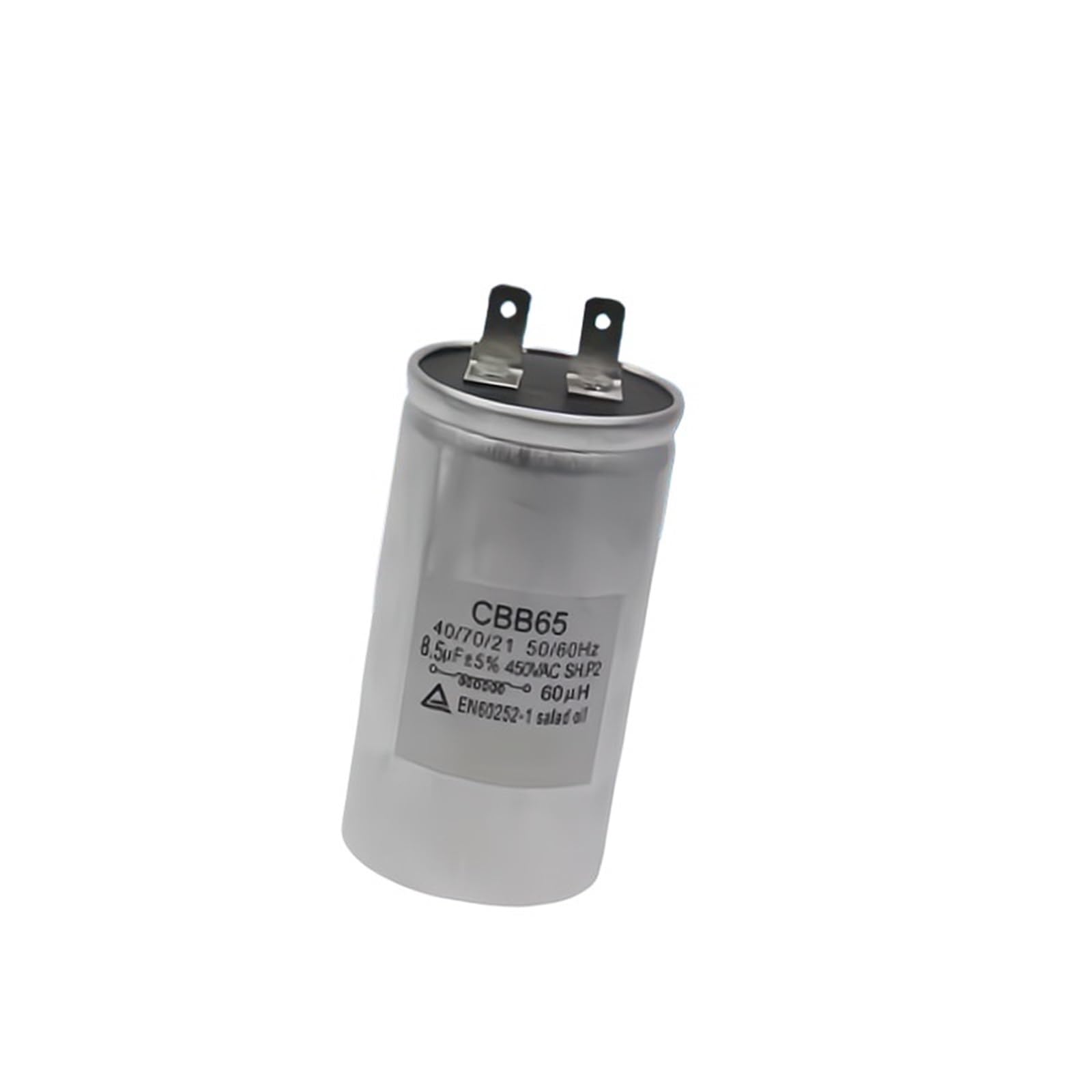 1 Stück Anlaufkondensator for Waschmaschine CBB65 450V 8,5µF 10µF 12µF 13µF 15µF 16µF(15UF)