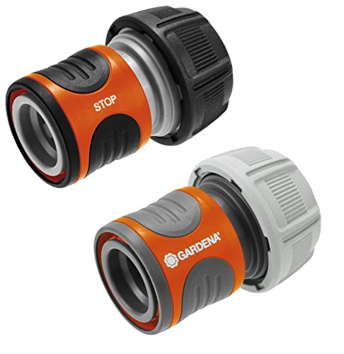 GARDENA raccords rapide et Aquastop Ø19 mm–Pour début et fin de tuyau– Avec 'Original GARDENA System–Résiste au get et UV - vue 4