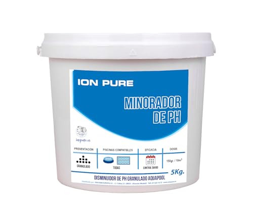 Minorador de pH granulado 5 kg – Control del Equilibrio del Agua