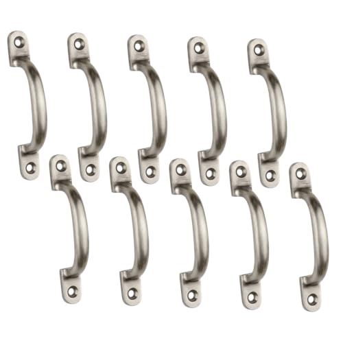 Image of Mix&Match 4inch Drawer Handle Black Antique Finish Pull Knob Pack of 10
