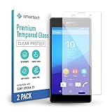 smartect Schutzglas kompatibel mit Sony Xperia Z3 [2 Stück] - Tempered Glass mit 9H Härte - Blasenfreie Schutzfolie - Anti-Kratzer Displayschutzfolie
