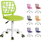 Beltom® Sedia ergonomica da scrivania cameretta Computer casa Studio Ufficio Studenti Adolescenti, Ideale per Bambini. Regolabile in Altezza e Girevole a 360° - Verde