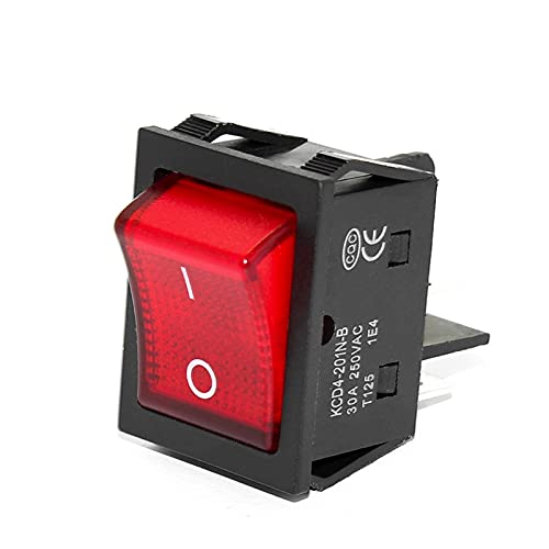 Interrupteur à bascule T85 4 broches 12V robuste 30A pour circuit auto - 2