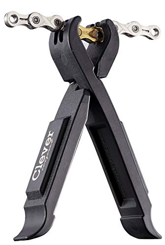 Clever Standard Lever Original, Multi-Functioning Patented Portable Quick-Link Tool, Master Link Chain Plier, Valve Core Wrench, Bike Tire Levers, Bike Chain Tool, Missing Link Tool