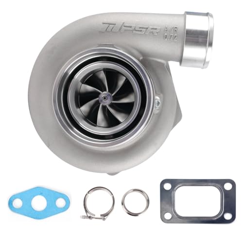 PTE 6466 GEN2 Dual Ball Bearing Billet Compressor Wheel T3 Open Inlet, Vband Outlet 0.82A/R Turbo UP to 900HP