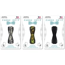 LoveHandle Universal Grip for Smartphone and Mini Tablet, Camo Colored Elastic Strap with Black Base, Pack of 3