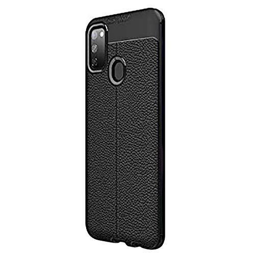 Image of Auto Focus Soft Silicon TPU Back Case Cover for Samsung Galaxy M31 - Black