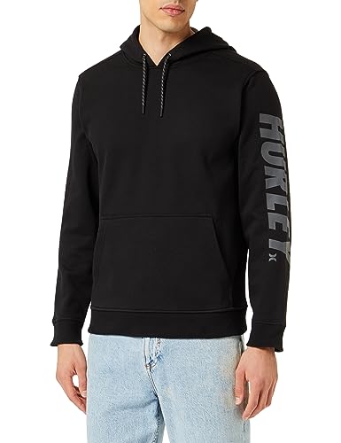 Hurley Acadia Heat Pullover Mens Hoodie Small at Amazon Men's