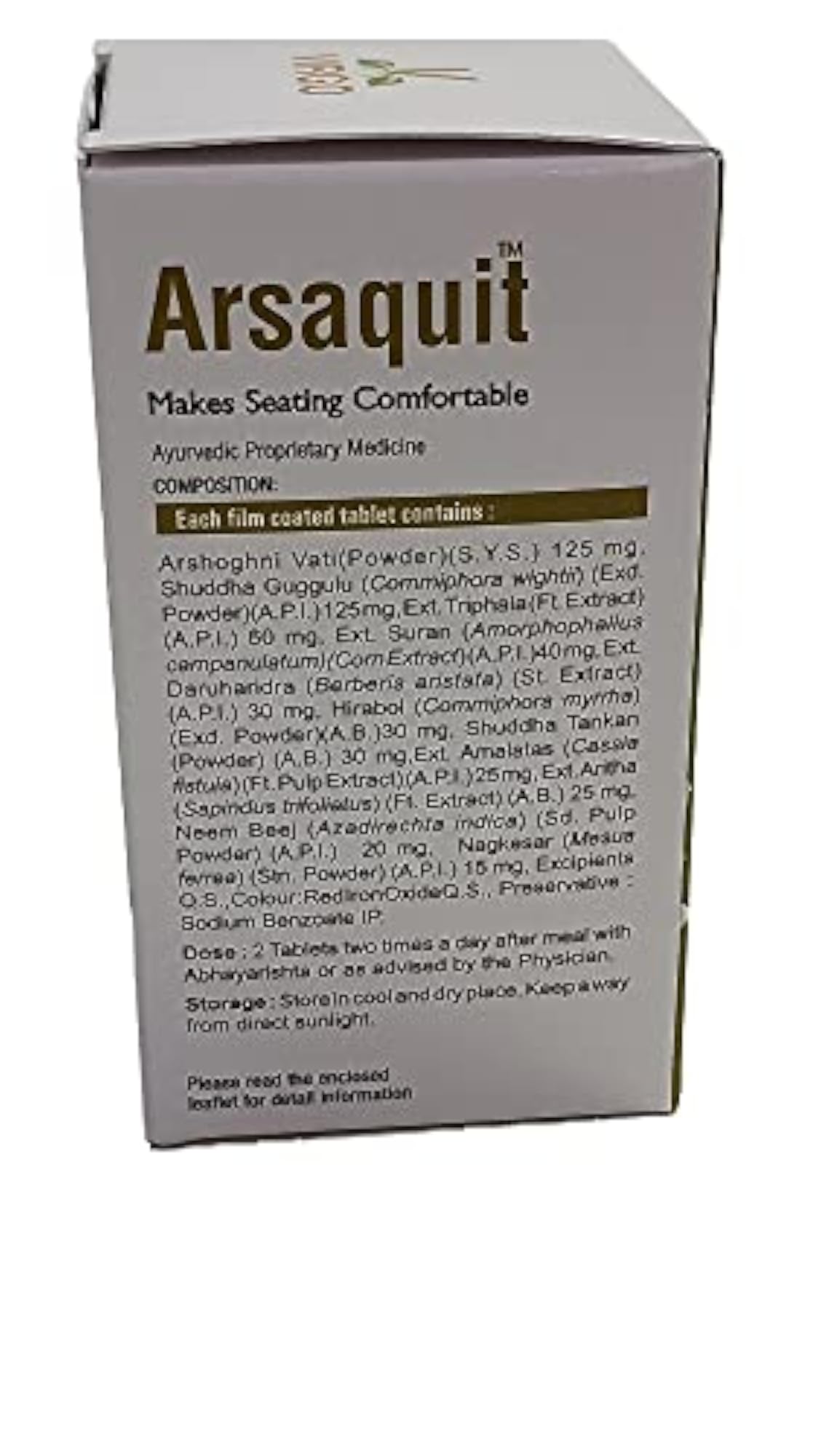 Arsaquit Tablet