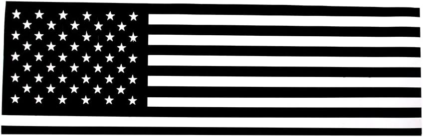 American Flag Rear Window Decal Sticker fit for Hummer H2 2003-2009 (US Flag)