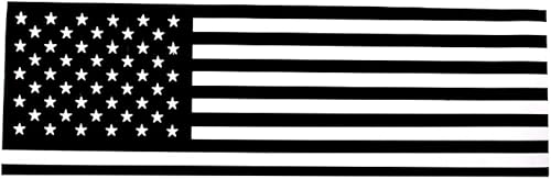 Miniatura 4 de Adhesivo adhesivo para ventana trasera de la bandera estadounidense para Hummer H2 2003-2009 (bandera de EE. UU.)