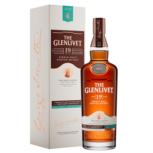 ペルノリカール ザ・グレンリベット スモールバッチ 19年(ギフトボックス入り) [ シングルモルトスコッチウイスキー 57度 イギリス 700ml ]