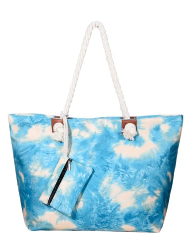 Grand sac de plage hydrofuge MASADA avec fermeture zip pour l'été