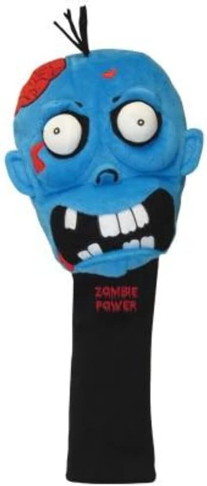 NOVELTY DRIVER HEADCOVER. ZOMBIE BLUE