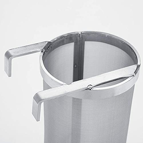 Delaman Filtre à bière - Trépan en Acier Inoxydable de 304 microns Filtre Filtre à Tamis Brasserie Panier à trémie Keg Homebrew Filtre à Tamis à bière Brew Hop Outil Filtre à Tamis - Image 7