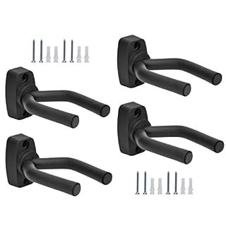 Guitar Wall Hanger Stand Ukulele Keep Guitar Wall Mount Hook Holder Mount Display Stand Rack Bracket Most Guitar Bass Accessories - Les Beatles, Paul McCartney, John Lennon, RIngo Starr, George Harrison