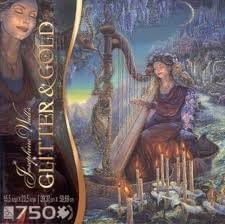 Josephine Walls Glitter & Gold 750 Piece Puzzles "Minerva's Melody"