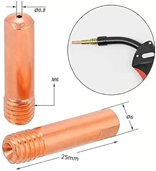 Amazon | 半自動溶接機 φ0.8コレクトチップ20個 15AK 溶接トーチ