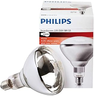 Genuine Philips Halogen Heat Catering Lamp Light Bulb 250W