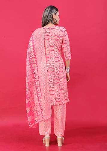 Image of Women's Kurta and Pant Set, Cotton