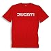 Ducati Ducatiana 80's Short Sleeve T-shirt (Medium, Red)