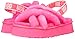 UGG Women's Disco Cross Slide Slipper, Taffy Pink, 8