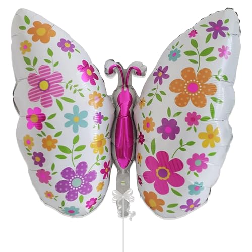 Image of Rozi Decoration Butterfly Foil Balloons for Birthday Set of 1 Pcs | Baby Shower Decorative Items | Naming Ceremony | Wedding Decor | Butterfly Theme Birthday Decorations