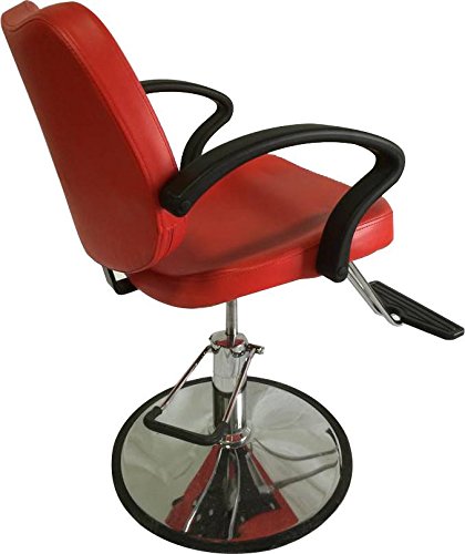 Classic Hydraulic Styling Barber Chair Salon Equipment Hair Beauty Supply - DS/SC-3001-red - Thumbnail 6