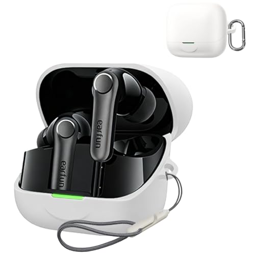 For EarFun Air Pro 4+ P[XیJo[ یP[X VRP[X SpinoArmor [d\ Sʕی h~ LYh~ ϏՌ ho y [ Jrit EarFun Air Pro 4+ΉizCgj