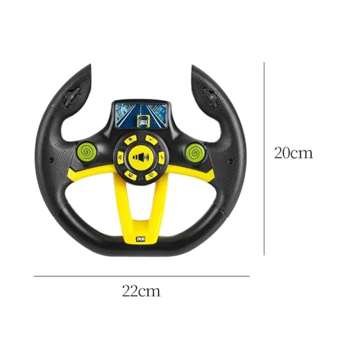 Image of Premium Kids Steering Driving Wheel Funny Interactive Driving Wheel with Music (Multi-Colour) (Z-1)