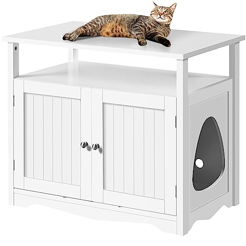 The 10 Best Yaheetech Litter Box Enclosures of 2024 [Verified] Cherry
