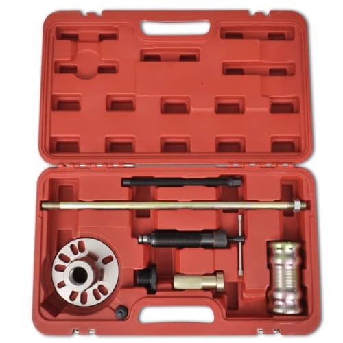 Vidaxl Set Estrattore Mozzi Ruota Idraulico E Maglio 10T Rimozione Cuscinetti - 4