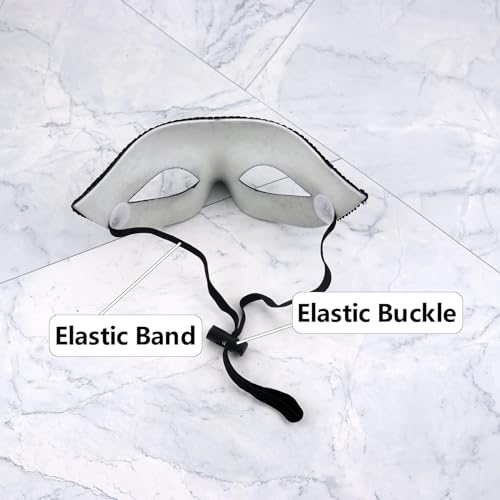 KEFAN 2 Pack Couple's Venetian Masks Set Masquerade Ball Mask Carnival Mardi Gras Prom Mask Theatrical Masks