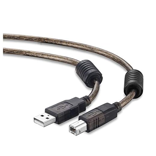 Active USB 2.0 Printer Cable 60Ft - A-Male to B-Male High Speed Printer/Scanner/Repeater Cable for HP, Canon, Lexmark, Dell,Samsung etc (60Ft/20M)