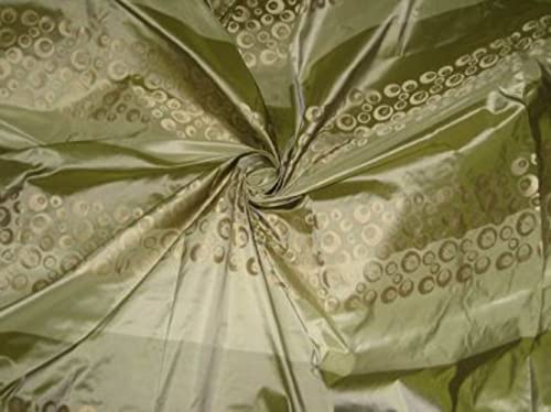 Tissu taffetas de soie vert mer et pomme pour donner vie à vos plus beaux souvenirs de couture