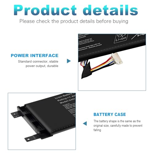 Image of Fancy Buying New B21N1329 Laptop Battery for Asus X403 X403M X403MA X503M X502CA X453 X453M X453MA X553 X553M X553MA - 7.6V 30Wh