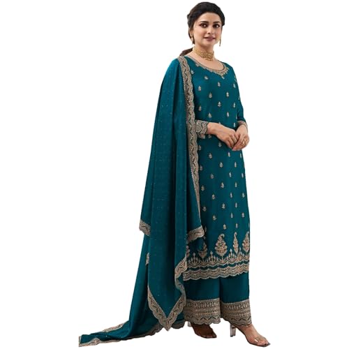 Image of Indian Designer Shalwar Kameez Suits Ready to Wear Pakistani Palazzo Dresses (US, Numeric, 52, Regular, Regular, Choice 5)