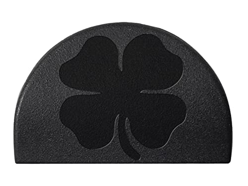 NDZ Performance Jentra JP2 Grip Plug for Glock Gen 1-3 26 27 28 33 39 9MM .40 .357 .45 Gap Laser Engraved in Black - 4 Leaf Clover
