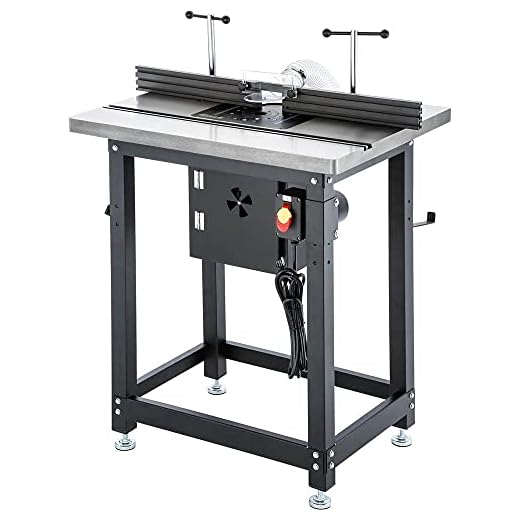 Grizzly Industrial T28780 - Router Table with Lift