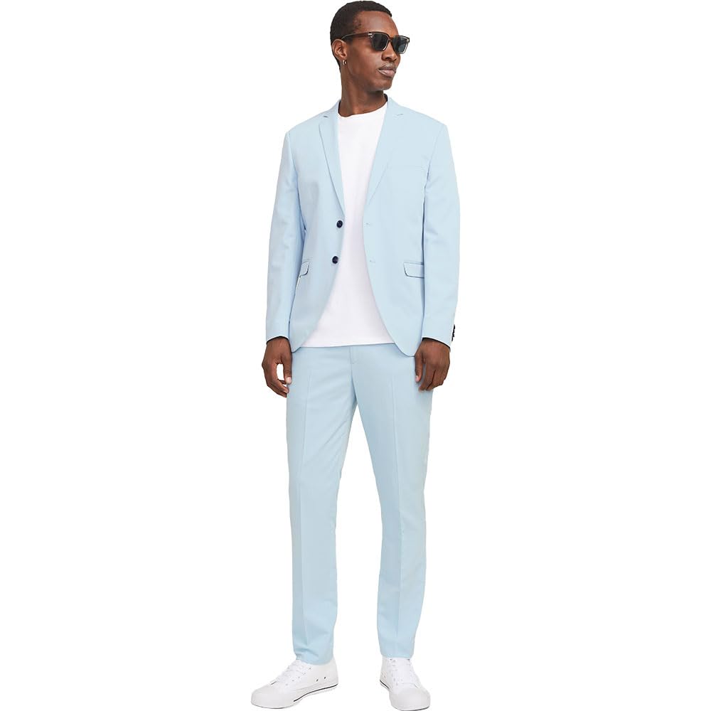 JACK & JONES Male Einreihiger Blazer und Hose JPRFRANCO Super Slim Fit Anzug
