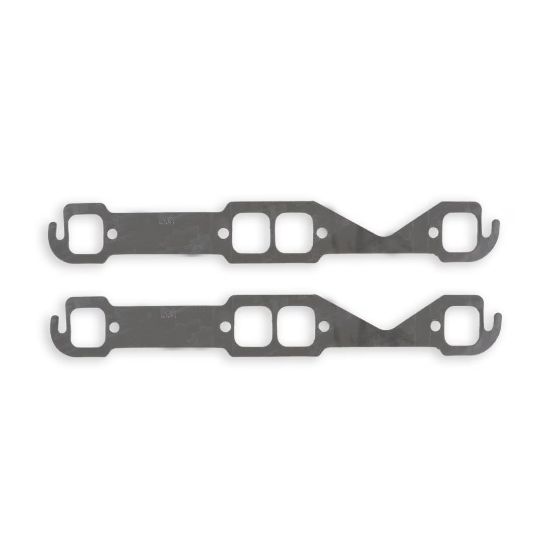 Ultra-Seal Header GASKETS Fits 1955-1991 262-400 Gen I Small Block. Square Ports, 1.45 Inch x 1.55 Inch