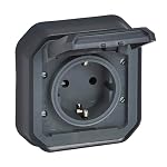 Legrand – LEGRAND, Plexo New Aufsatz für Feuchtraum-Steckdose, Schuko-